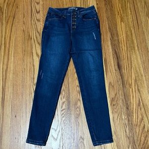 Just USA button fly skinny jeans